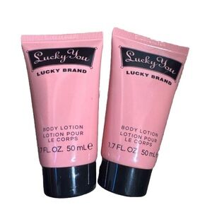 Lucky Brand Pink Body Lotion Duo